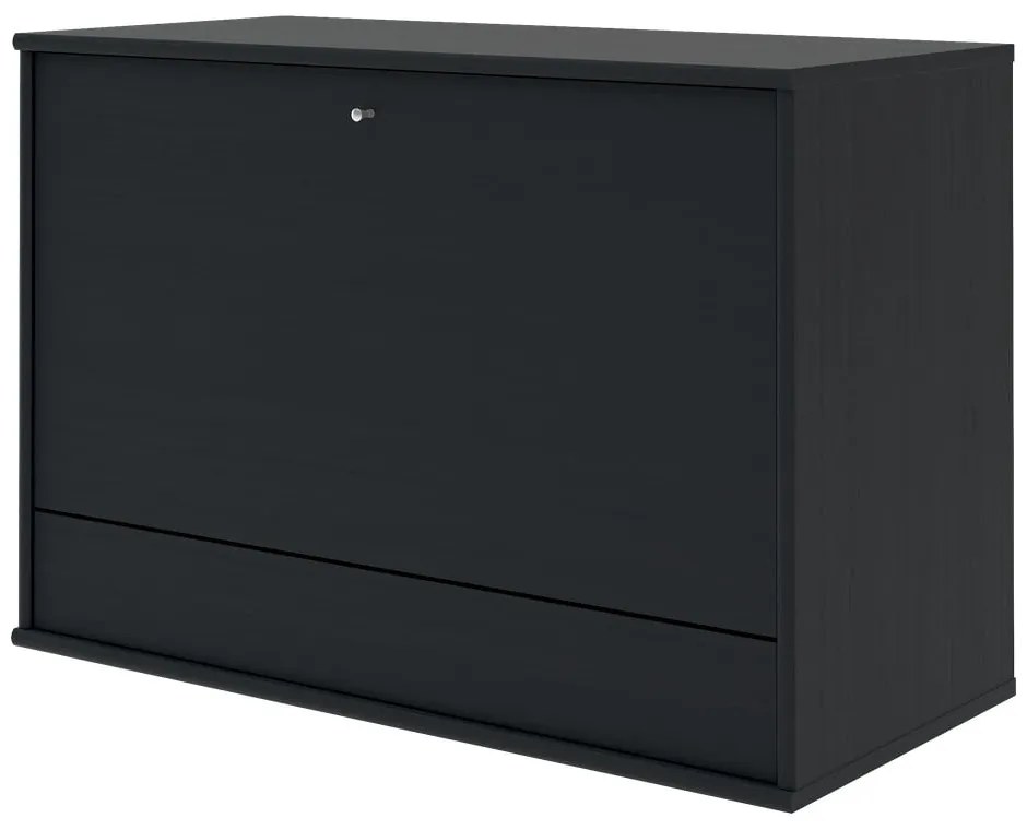 Čierna vinotéka 89x61 cm Mistral 004 - Hammel Furniture
