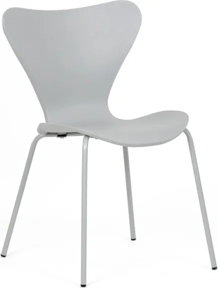 Jedálenská stolička sivá CT-X7034 GREY
