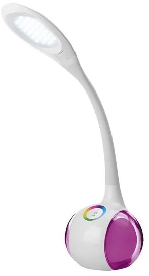 LED RGB Stmievateľná stolná lampa LED/7W/230V biela