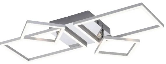 Leuchten Direkt 14030-55 - LED Prisadený luster IVEN 2xLED/12W/230V + 2xLED/5,5W
