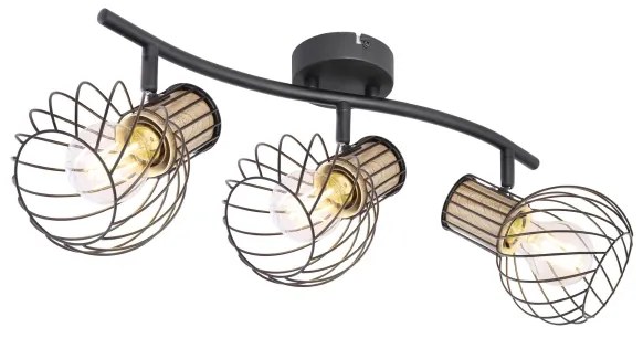 Globo 54012-3DS - Bodové svietidlo LUISE 3xE27/40W/230V