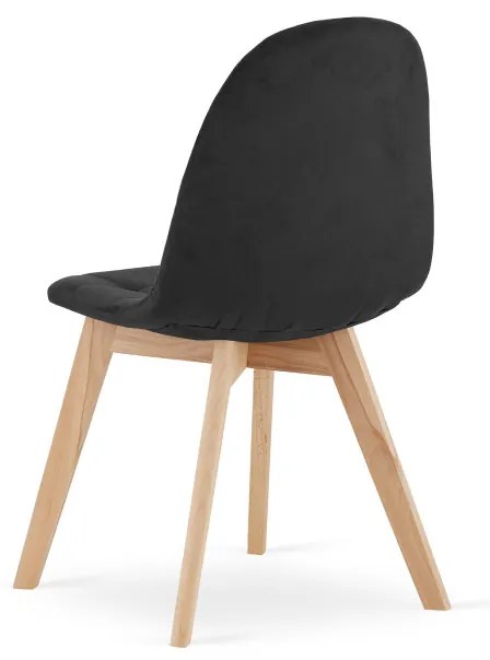 Set jedálenských stoličiek BORA čierna (4ks)