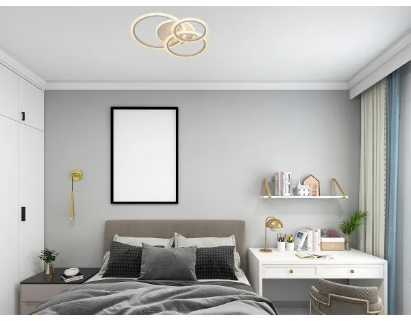 LED Stmievateľné stropné svietidlo LED/90W/230V 3000-6500K + diaľkové ovládanie