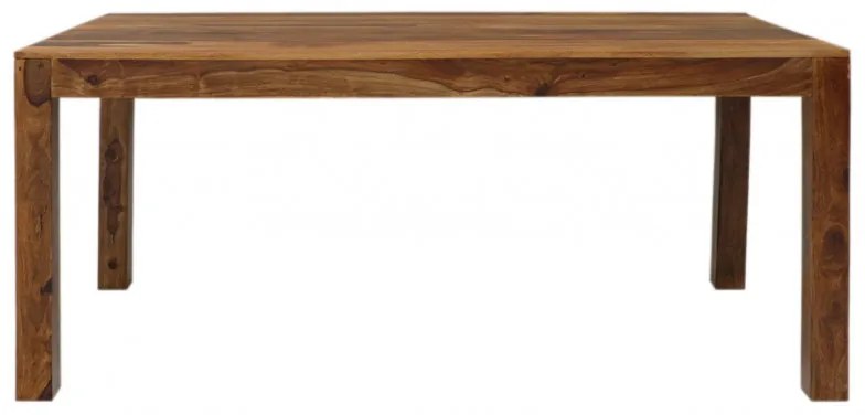 Jedálenský stôl Gani 175x90 z indického masívu palisander Svetlomedová