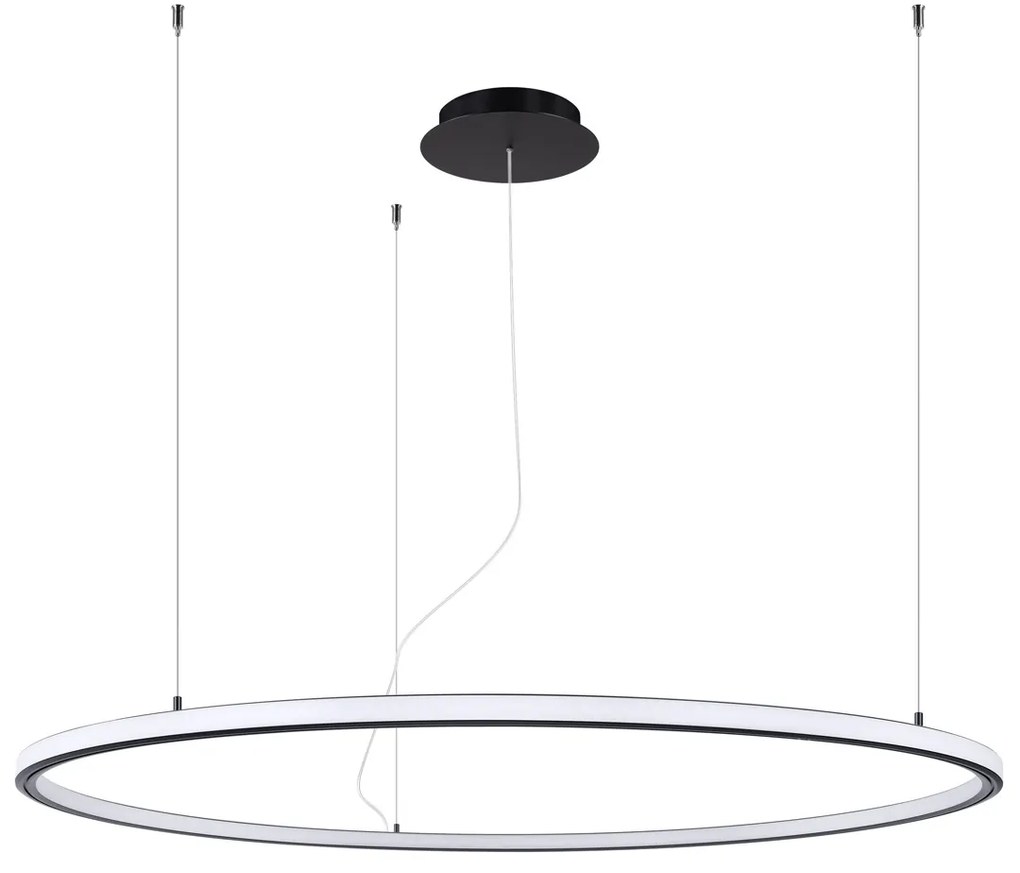 Závesné LED svietidlo Risa 120, 1x LED 76w, 3000k, b