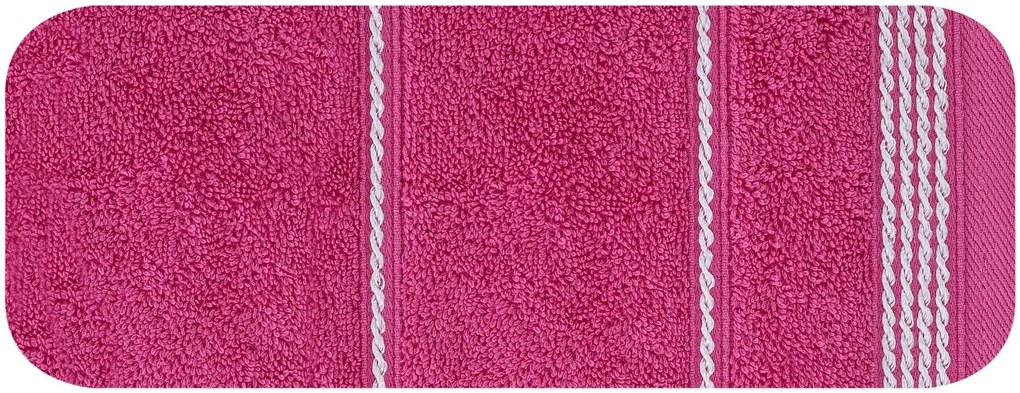 FROTÉ UTERÁK MIRA14 SADA 6KS 30X50 CM RUŽOVÁ