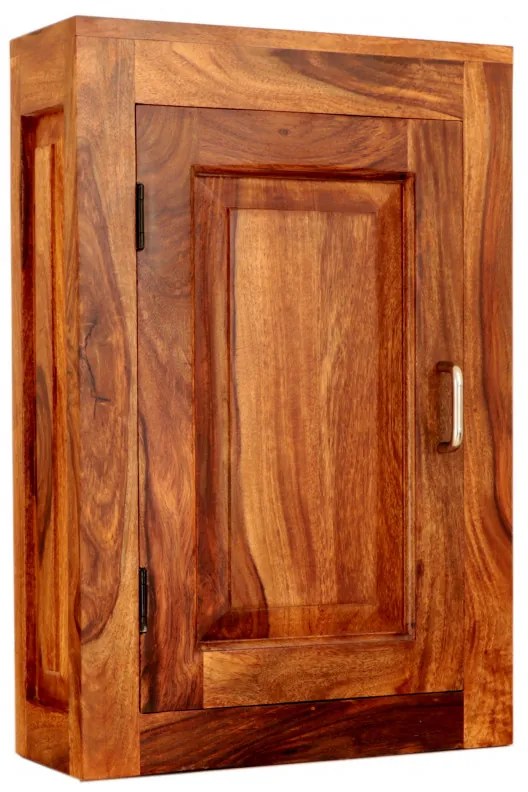 Skrinka do kúpeľne Suri 40x60x15 indický masív palisander Orech