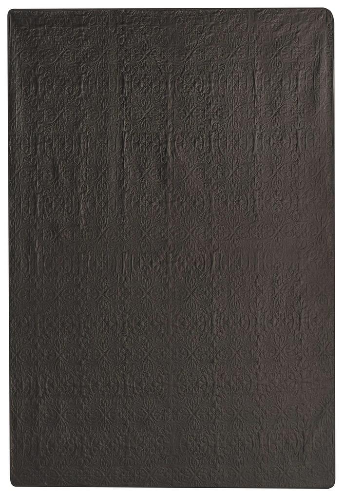 Posteľná prikrývka 140 x 210 cm hnedá RAYEN Beliani