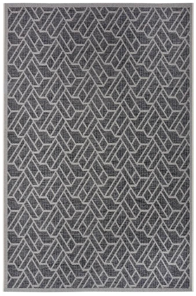 Hanse Home Collection koberce Kusový koberec Clyde 105912 Eru Grey Beige - na von aj na doma - 63x120 cm