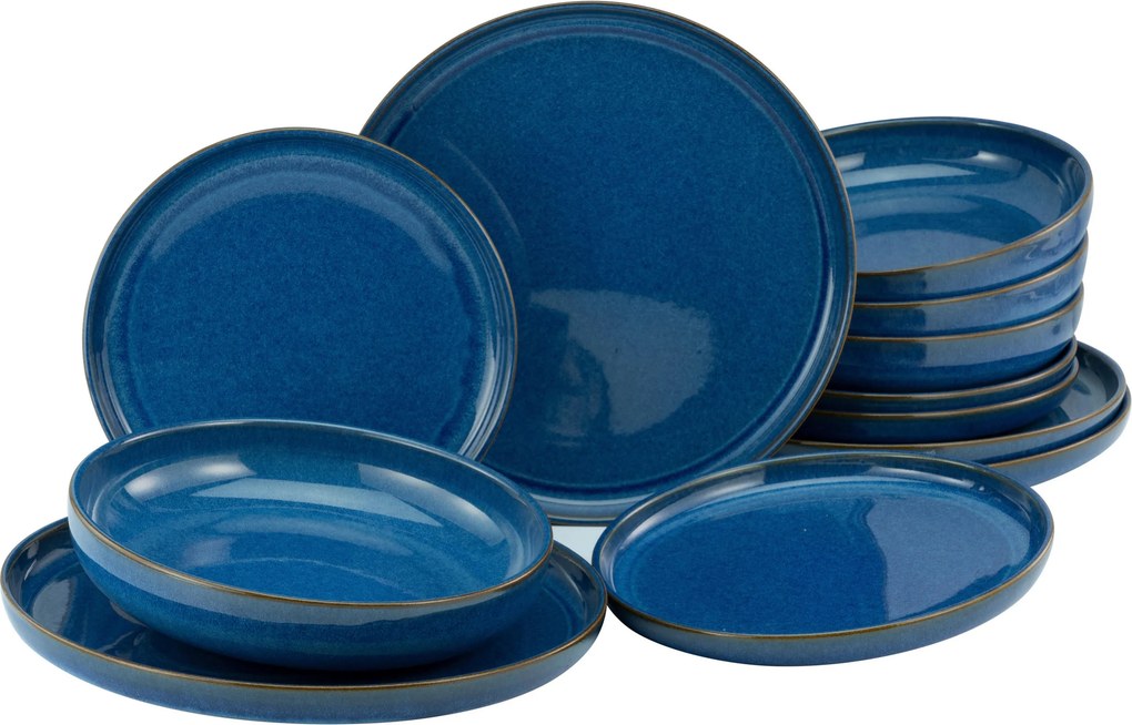 XXXLutz JEDÁLENSKÝ SERVIS Uno ATLANTICO 12-dielne Creatable - Online Only bytové doplnky - 007768129401