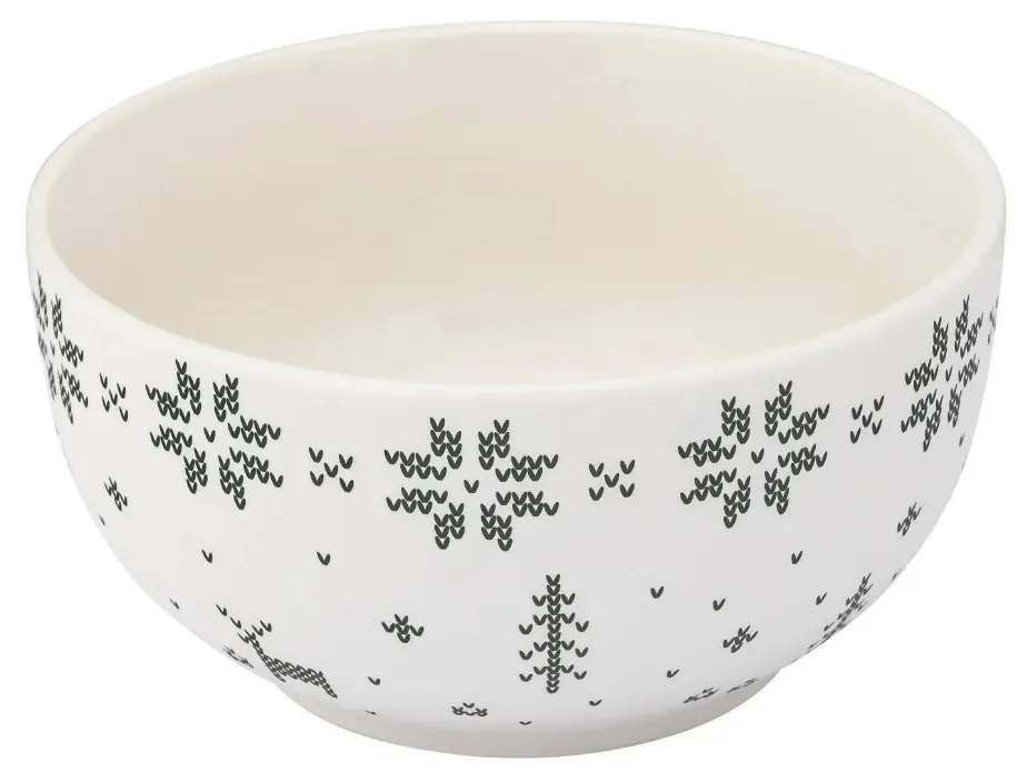 Altom Porcelánová miska Grenlandia 13 cm, 600 ml, zelená