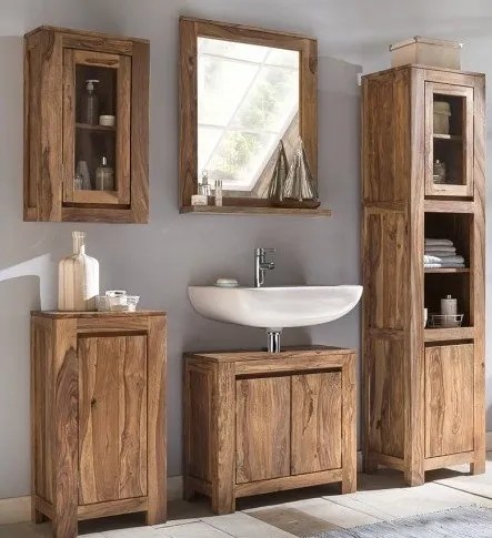 furniture-nabytek.cz - Kúpeľňový nábytok set z indického masívu palisander