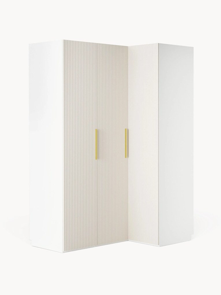 Modulárna rohová šatníková skriňa Simone, Š 165 cm, rôzne veľkosti