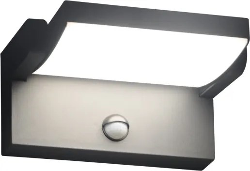 Brilagi-LED Vonkajšie nástenné svietidlo so senzorom ANKLE LED/18W/230V 4000K IP65