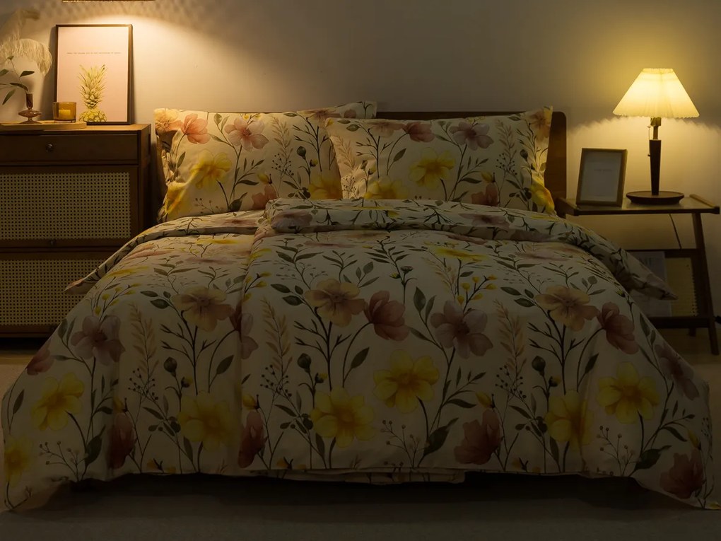 XPOSE® Bavlnené Renforcé obliečky JARNÝ ŠEPOT