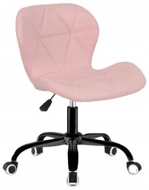 Ergonomické kancelárske otočné kreslo – ekokoža biela