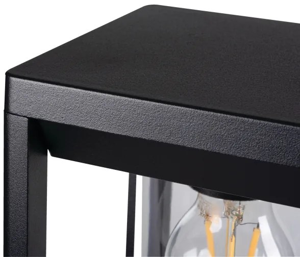 Kanlux 34980 - Vonkajšie nástenné svietidlo VIMO 1xE27/15W/230V IP44 čierna