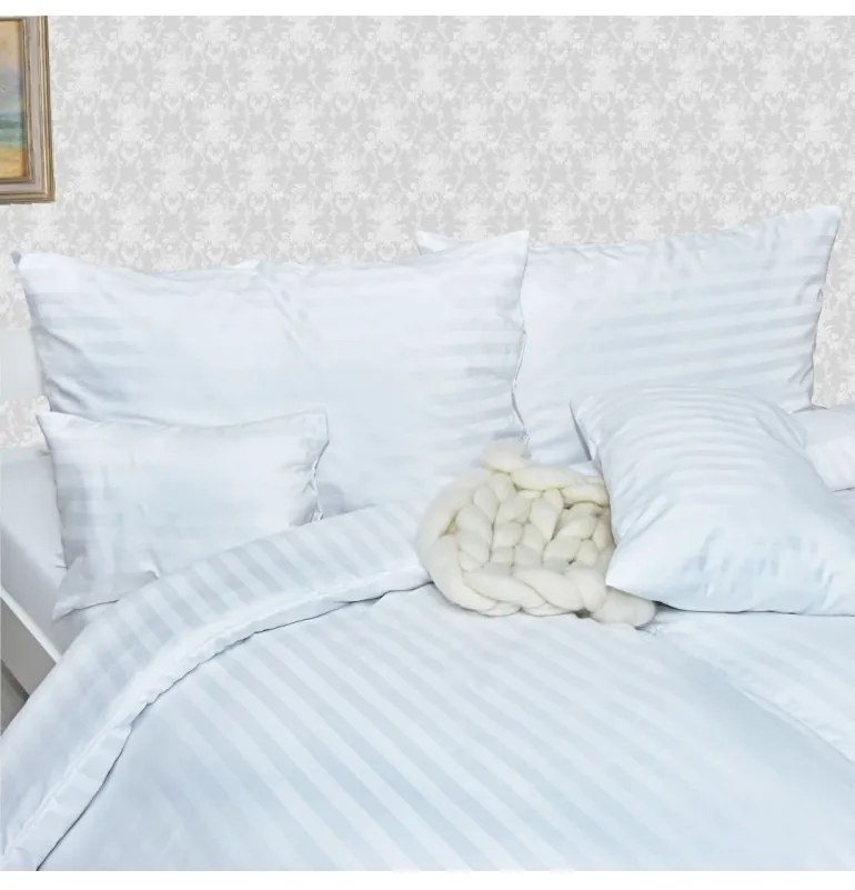 Obliečky damaškové biele EMI, Francúzsky set2 200x240 + 2x (70x90)