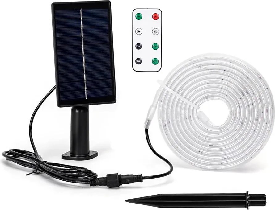 Aigostar - LED Stmievateľný solárny pásik LED/1,6W/3,2V 3 m 2700K IP65 + DO