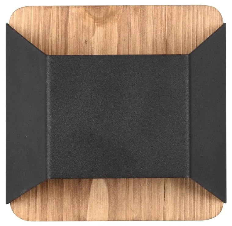 Matne čierne LED stmievateľné nástenné svietidlo Arino – Trio