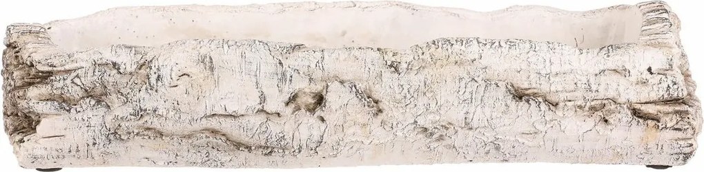 Obal na kvety - kvetináč, imitácia brezy, 39 x 14 x 8 cm, 39 cm