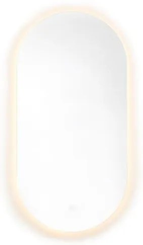 Zrkadlo s vyhrievanou fóliou a senzorom Naturel Project 40x80 cm ZPROV8040LED, 1 ks