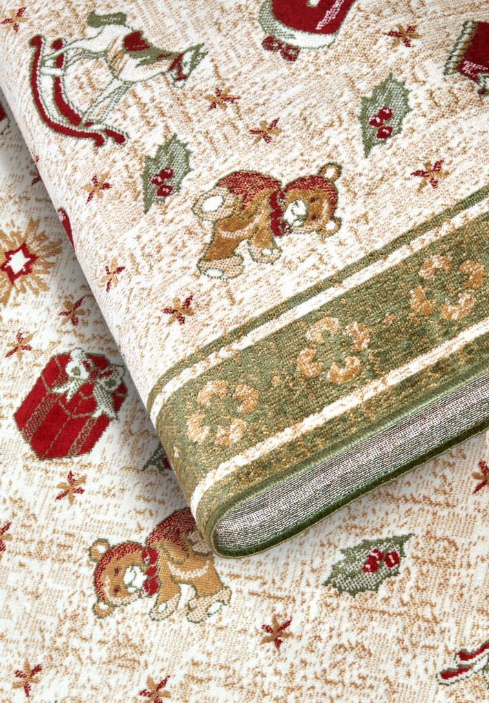 Villeroy & Boch Kusový koberec Toy's delight so strihaným vlasom 106218 Green, Multicolor, 160x230, zelená, obývacia izba