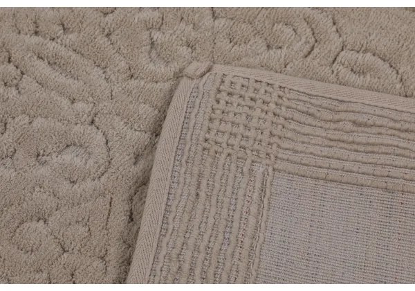 SADA 2x Kúpeľňová predložka PIANTE 60/100 cm hnedá