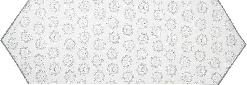 Kuchynský behúň na stôl so psíkmi Lovely Grey Dogs - 50*160 cm