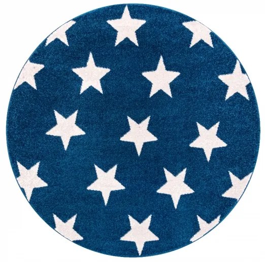 Okrúhly koberec SKETCH - FA68 Hviezdy