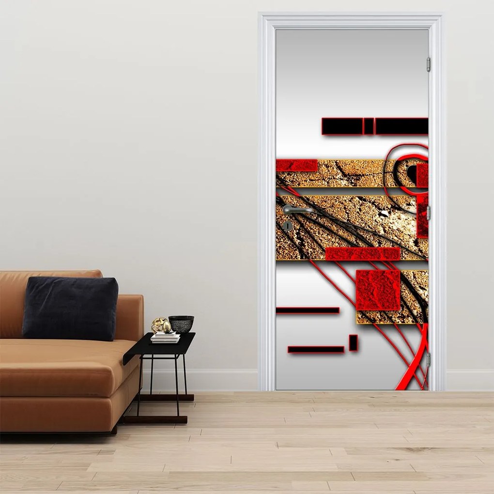 Fototapeta na dvere - Abstrakcia (95x205cm)