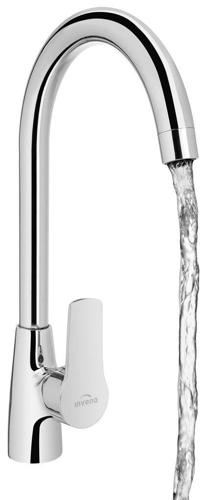 Invena Verso, vysoká drezová batéria h-350, chrómová, INV-BZ-82-L01-X