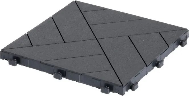 Gumová dlaždica ARISTA 30 x 30 cm, antracit MHEU5100540