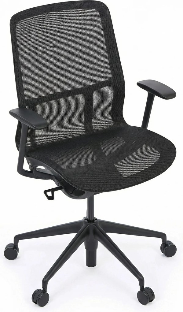 Kancelárska stolička ELVI, čierna