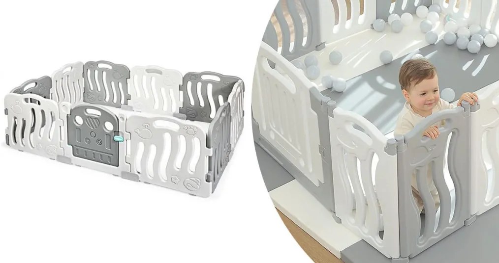 Detská plastová ohrádka