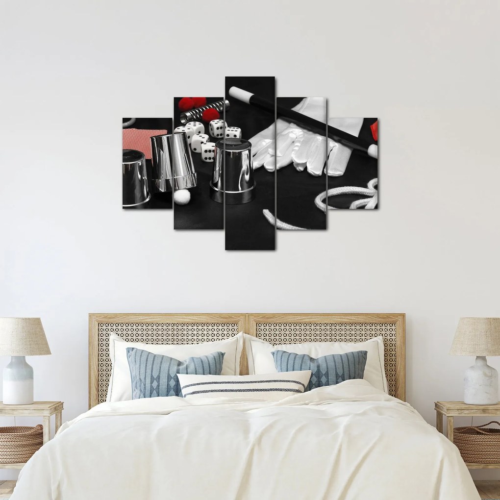 Obraz vecí kúzelníka (150x105 cm)