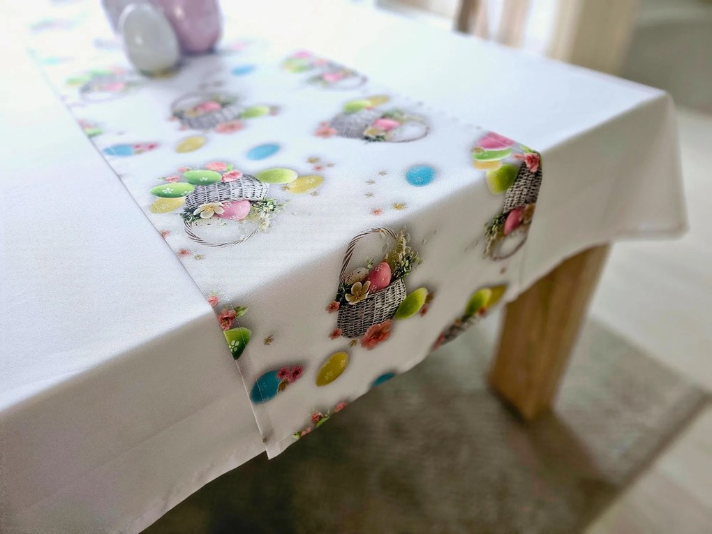 Dekorstudio Veľkonočný behúň s potlačou - Vzor 8 Rozmer behúňa (šírka x dĺžka): 40x110cm