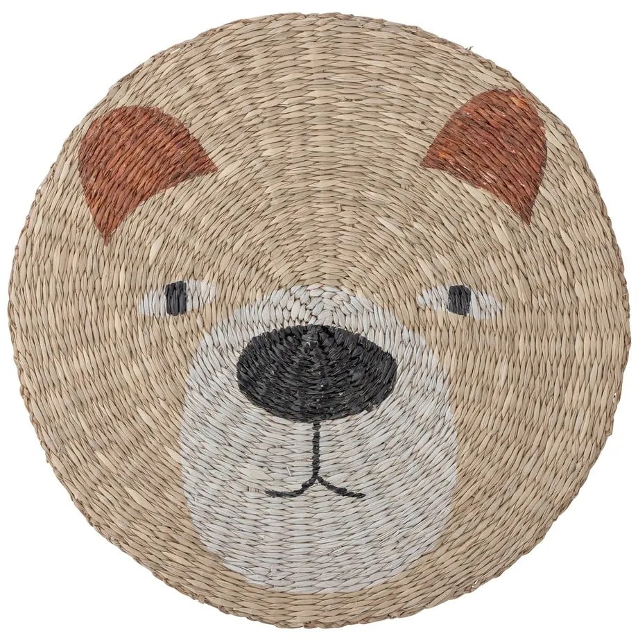 Detské prestieranie z morskej trávy ø 38 cm Malla - Bloomingville Mini