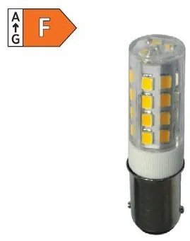 Diolamp SMD LED žiarovka mini Tubular 4W/220V/BA15D/3000K/350Lm/360°