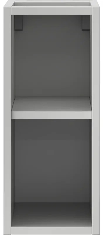 Mexen Box-A, otvorená skrinka s policou 20 cm, sivá matná, 91AX2-0200-470-0-62