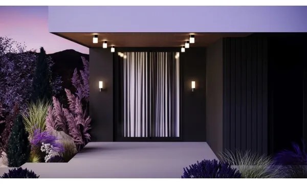 Maytoni O418WL-01GR - Vonkajšie nástenné svietidlo WILLIS 1xE27/60W/230V IP54 antr