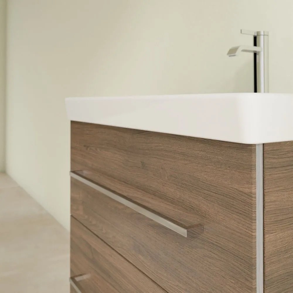 VILLEROY &amp; BOCH Avento závesná skrinka pod umývadlo, 2 zásuvky, 630 x 452 x 514 mm, Arizona Oak, A89000VH