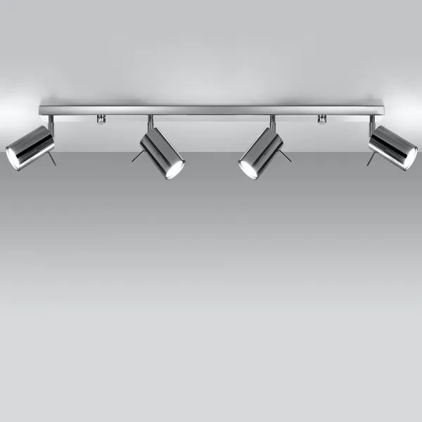 Sollux SL.0731 - Bodové svietidlo RING 4xGU10/10W/230V