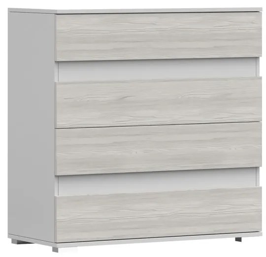 Komoda 4S HELIOS 90 cm dub kathult/biela