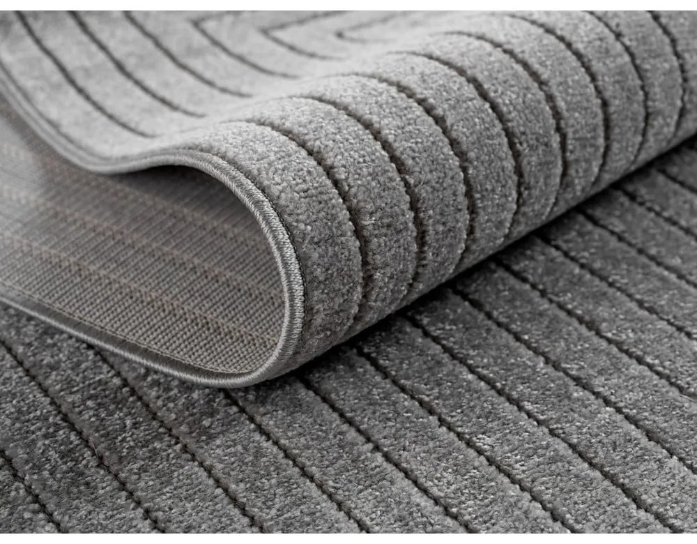 Sivý vnútorný a vonkajší koberec 240x340 cm Nova 1202 – Ayyildiz Carpets