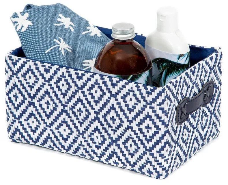 Látkový košík do kúpeľne 23,5x16x12 cm Enzo – Compactor