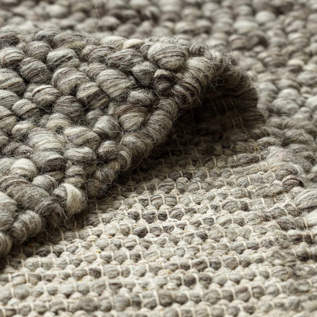 Dywany Łuszczów, Kusový koberec Tahar 99005 antra, 120x180, šedá, obývacia izba