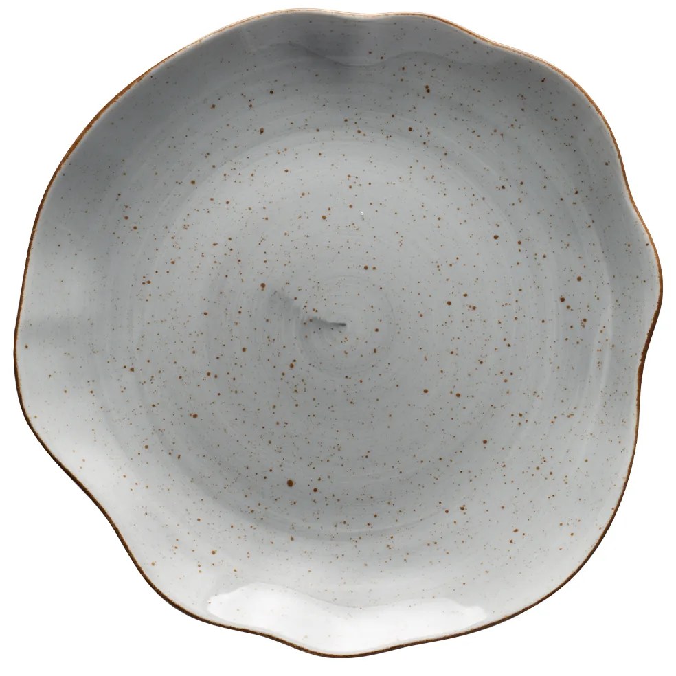 Tanier plytký 28 cm sivý - Hotel Inn Chic farebný - 492215