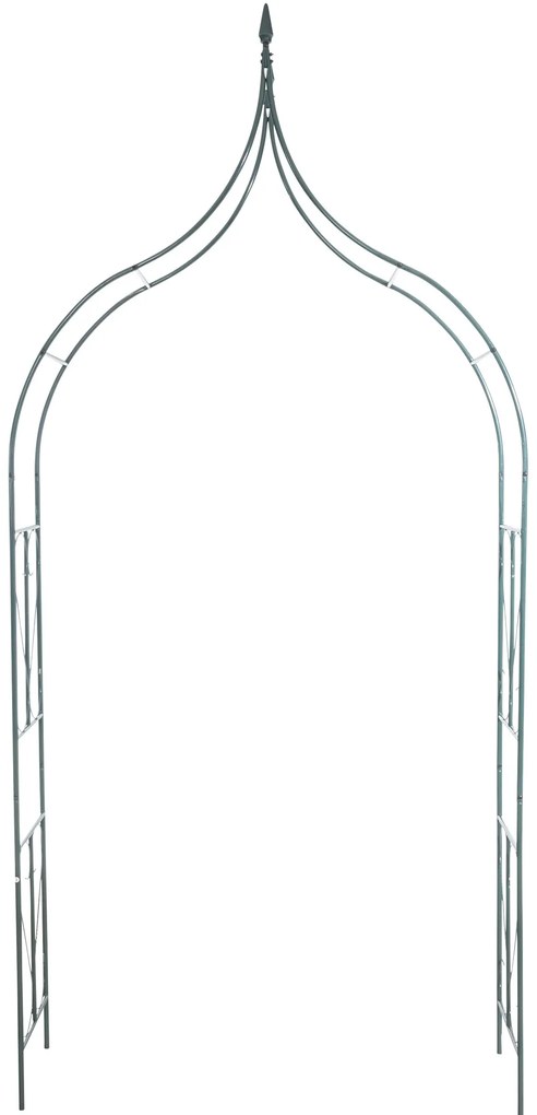 Oblúk na ruže 40 - Zelená