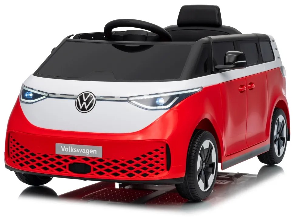 Detské elektrické auto Volkswagen ID BUZZ červené